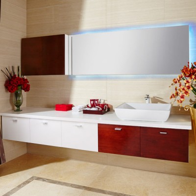 2014 New Design Beauty Waterproof Hanging Modern Bathroom Cabinets