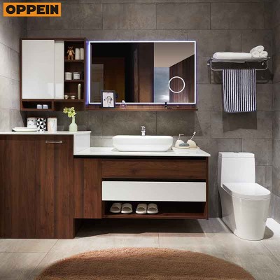 Top grade hot guangzhou manufacturer low MOQ furniture bathroom wall cabinet